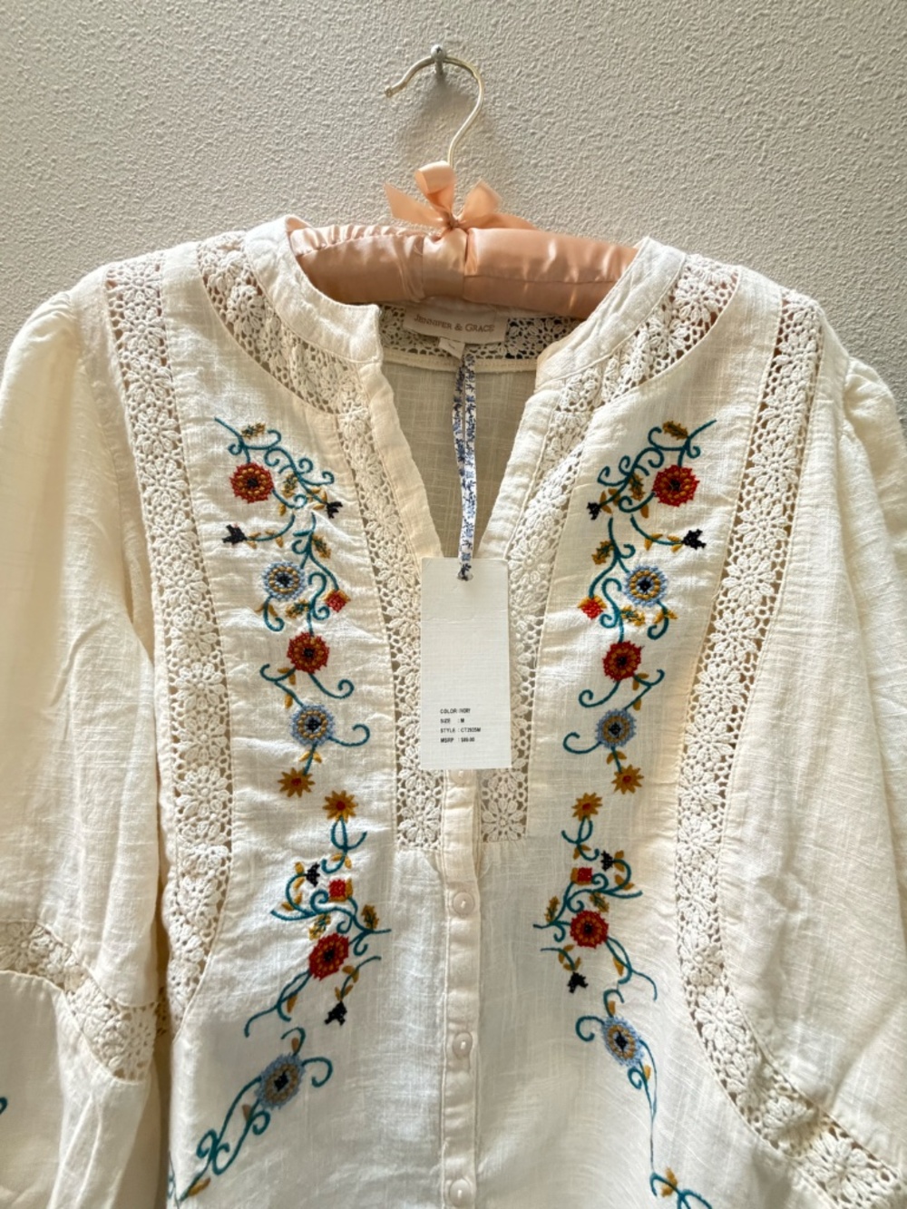 Jennifer & Grace Bohemian style top - Picture 7 of 10